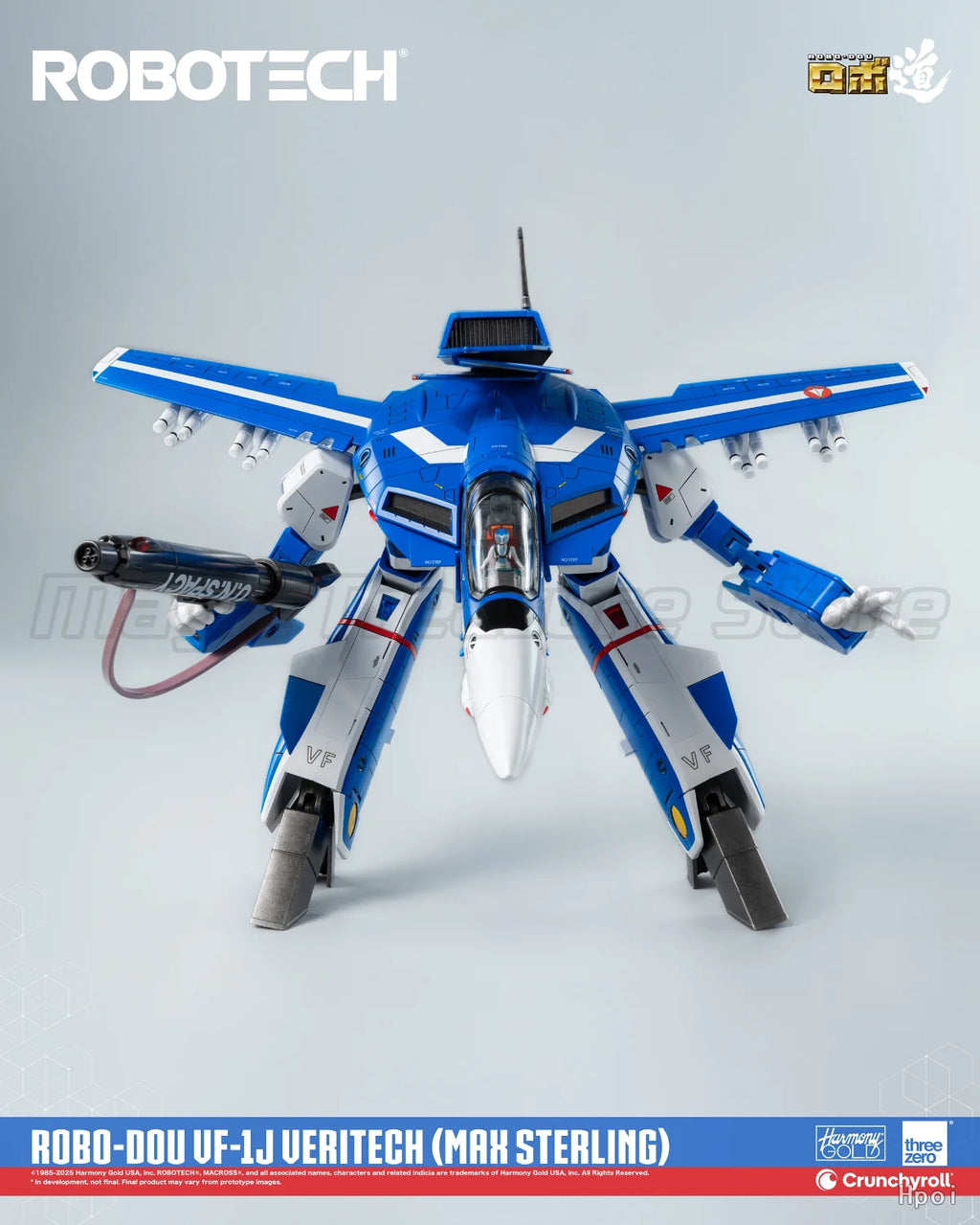 【MT】Threezero ROBO Robotech DOUUF-1J UERITECHMAH STERLING Action Figure Toy Model Collection