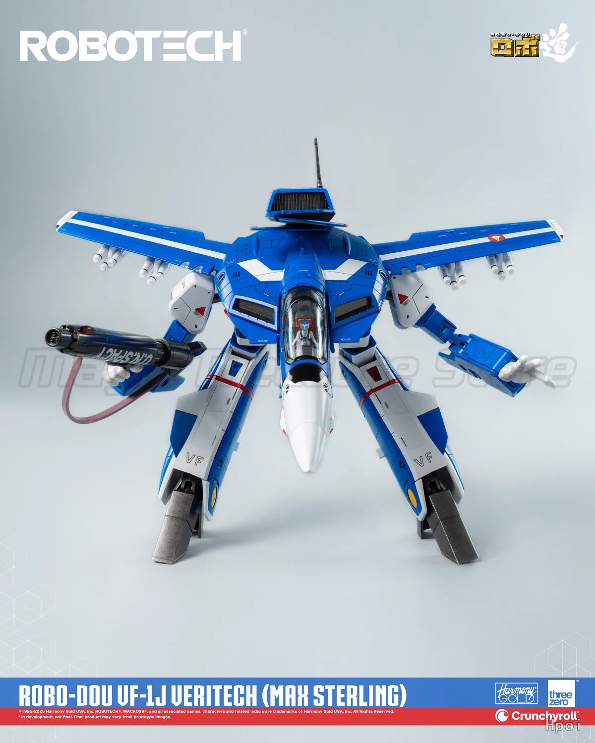 【MT】Threezero ROBO Robotech DOUUF-1J UERITECHMAH STERLING Action Figure Toy Model Collection