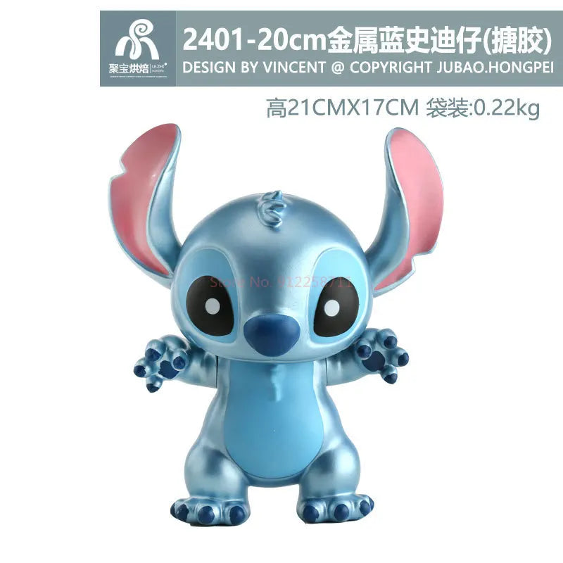 Stitch Mechanical Model Red Blue Gray Steampunk Robot Figure Anime Collectible Desktop Decor Stitch Figure Stitch Plush Toy