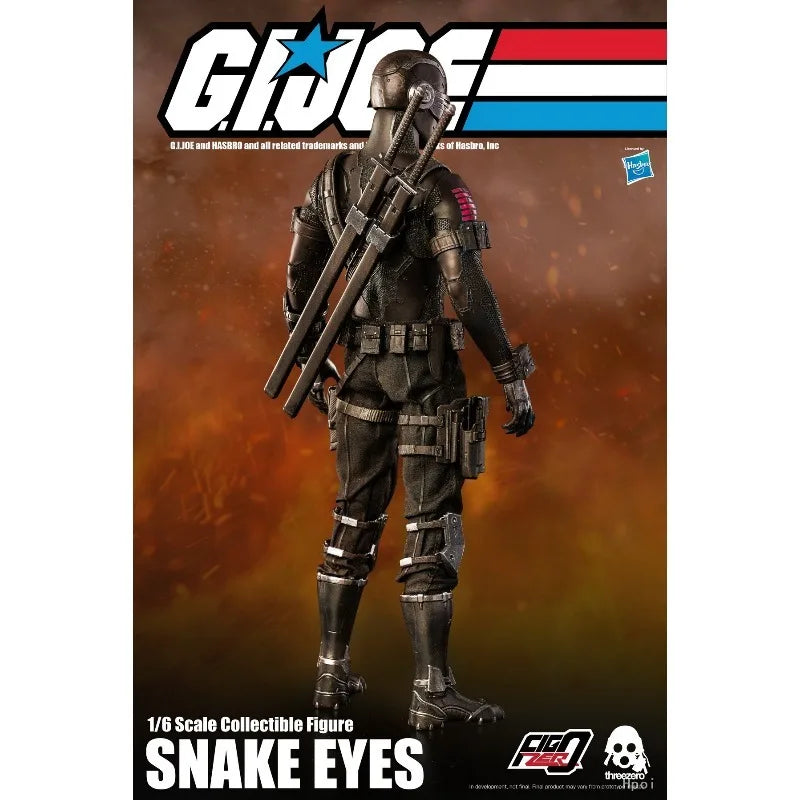 New Original Hasbro FigZero 3Z0215 G.I.JOE SNAKE EYES Action Figures Toys Collection
