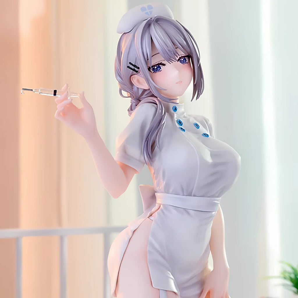 Sexy Anime Girl Figure Collectible Model M ence Attractive Desktop Decoration Gift for Anime Fans Static Proportional Pvc