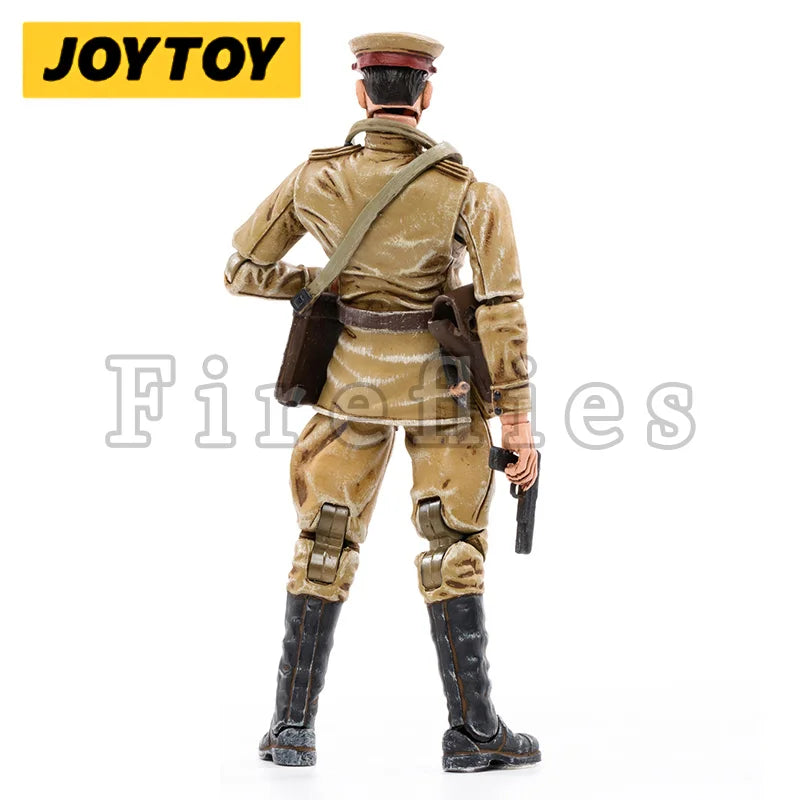 1/18 JOYTOY 3.75inches Action Figure WWII Soviet Officer Anime Collection Model Toy For Gift