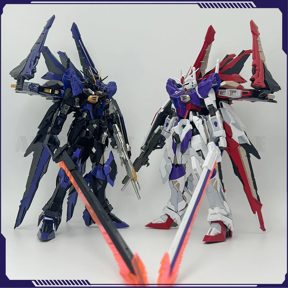 1/100 MG Force Impulse Eagle EG-01A ZGMF-X56S/α Action Figure Assembly Model Kits Alloy Skeleton Plastic Robot Collection Toys