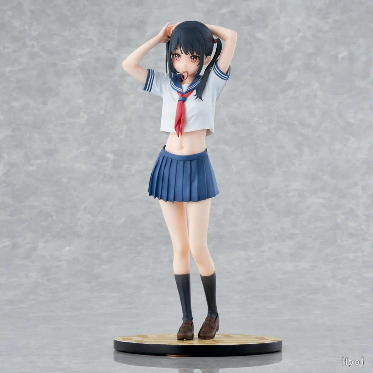 28CM Anime Sailor Fuku no Mannaka Union Figure Sailor Suit JK Dress Up Model Toy Clothes Detachable Standing Doll Action Figure