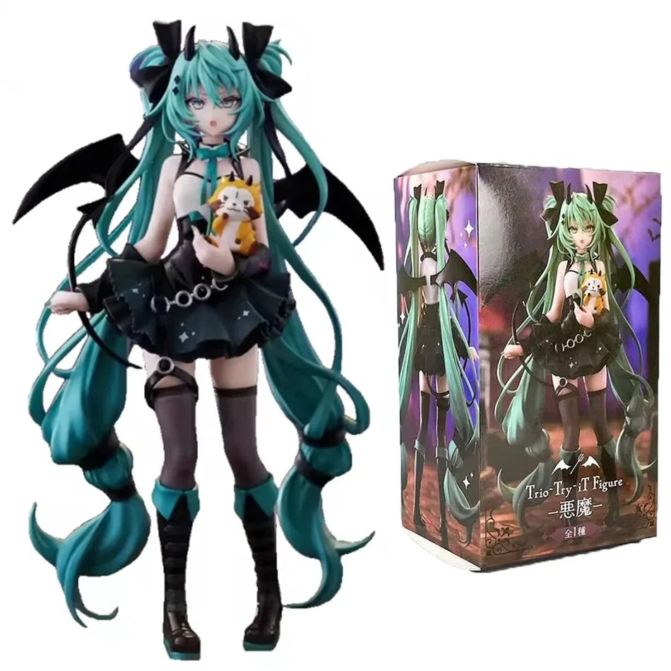 Anime Hatsune Miku Kleiner Teufel Waschbär Kawaii Fee Spiegel Dornröschen Actionfigur PVC Puppe Modell Spielzeug Dekoration Geschenke