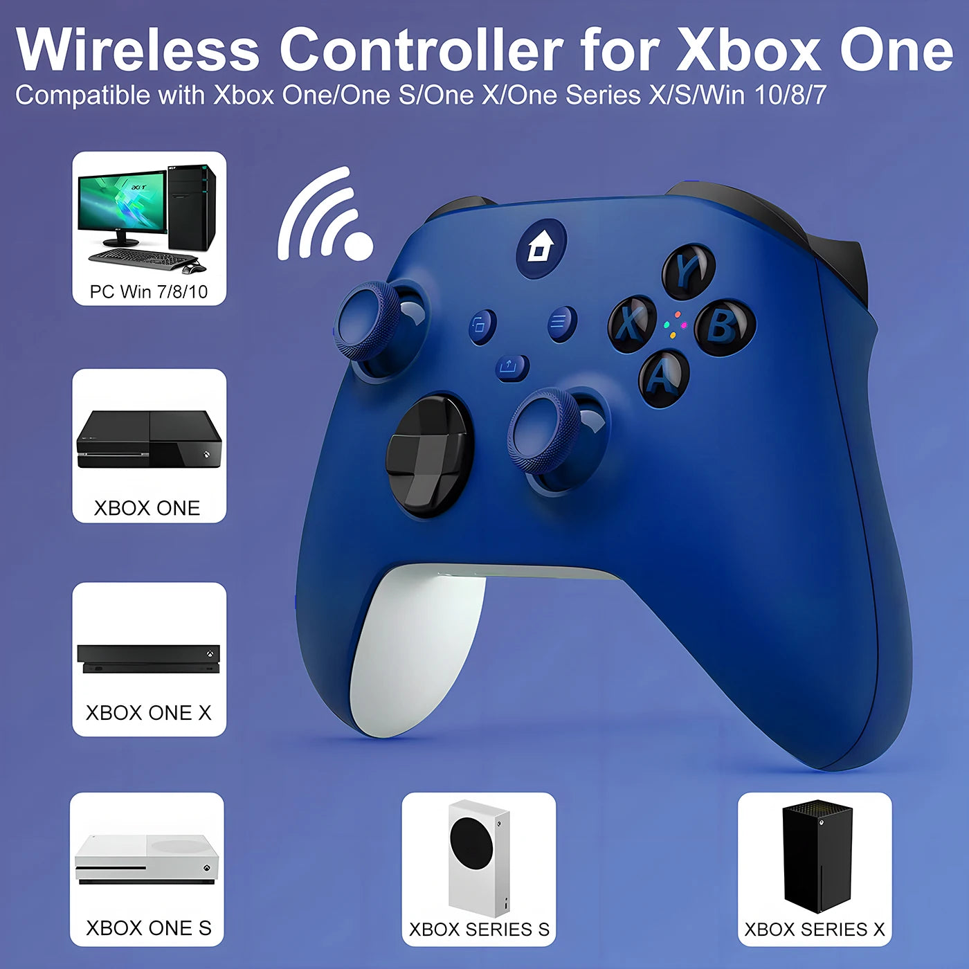 Xbox One Controller 2,4G Wireless Game Controller Für Xbox one Serie X/S Mit 2,4G Adapter Empfänger Für windows PC Gamepad Geschenk
