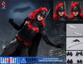 In Stock Swtoys FS041 1/6 Bat Girl Double Head Sculpt Figure Model 12'' Female Soldier Action Doll Full Set Toy for Collection