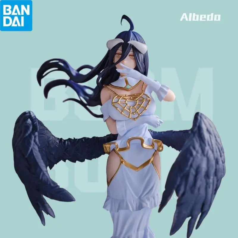 Genuine BANDAI NAMCO BANPRESTO Overlord Albedo PVC Figure in stock Collector Figurine Toys Desktop ornament Superb craftsmanship