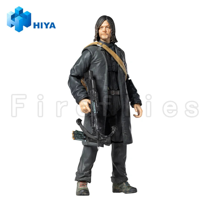 1/18 HIYA Action Figure Exquisite Mini Series The Walking Dead Negan Daryl Walker King Dark Eyes Walker Anime Toy
