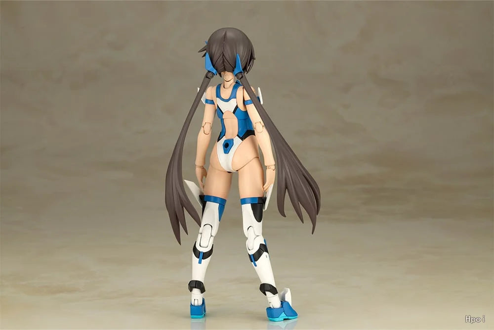 -In Stock Original KOTOBUKIYA Frame Arms Girl Stiletto Swimsuit Blue Impulse Color Ver 16cm Animation Assembled Movable Figures