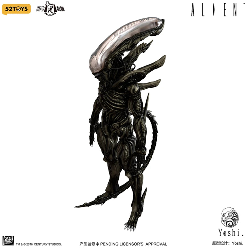 Genuine 52toys 1/12 Lightning Dance Yoshi Alien Action Figure Collection Alien Xenomorph Super Movable Model Desktop Ornament