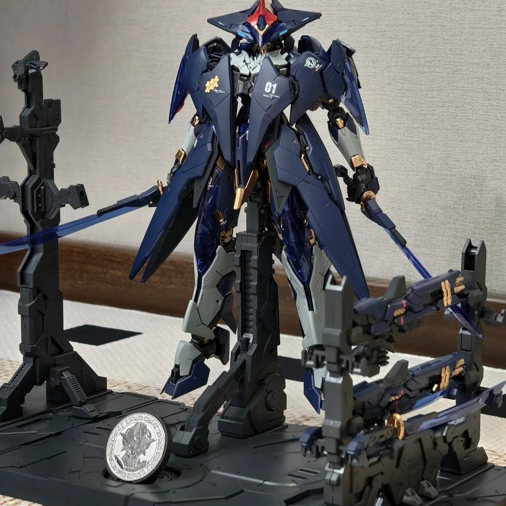 【In Stock】XIAOT Burning Steel Heavy Industry Escort Agency Project Dph 01 Ling Yao Mg 1/100 Anime Doll Assembly Mecha Model Gift