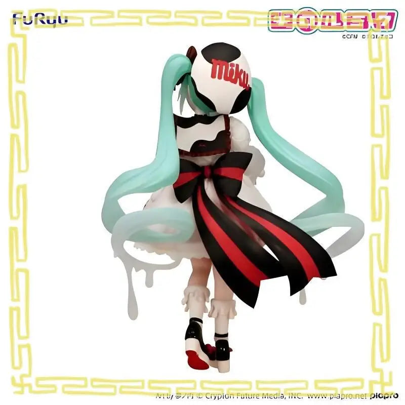 100% Genuine Furyu Hatsune Miku Tirol Chocolate - Milk Ver Trio-Try-It Anime Figure Model Collector Desktop Ornament Toy Gift