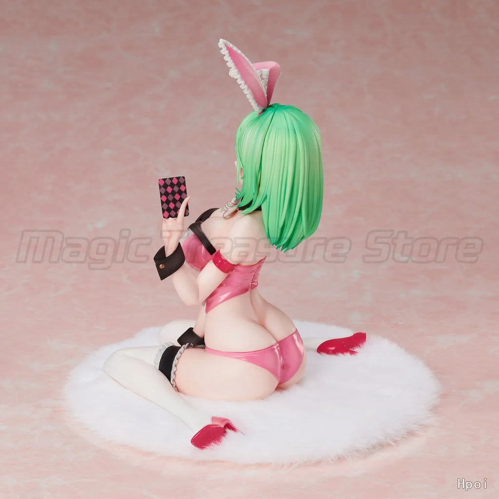 【MT】In Stock Original UnionCreative Pink Bunny Girl Figures Anime Ornaments Collection Gifts