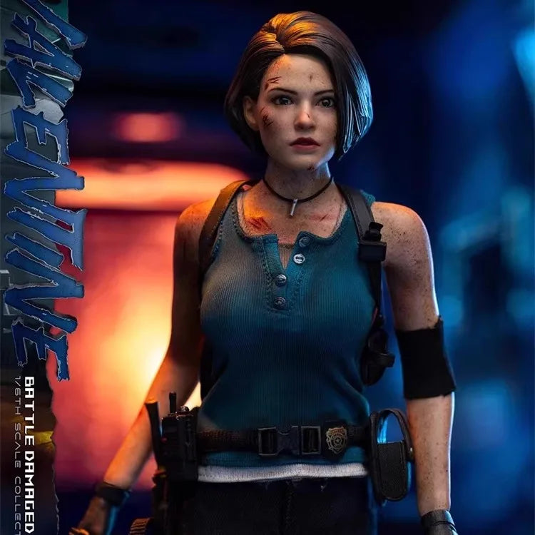 In Stock Original Swtoys Valentine Fs072/073 1/6 Jill Valentine Action Figure Model Toys 12 Inch Collection Scene Decoration Toy