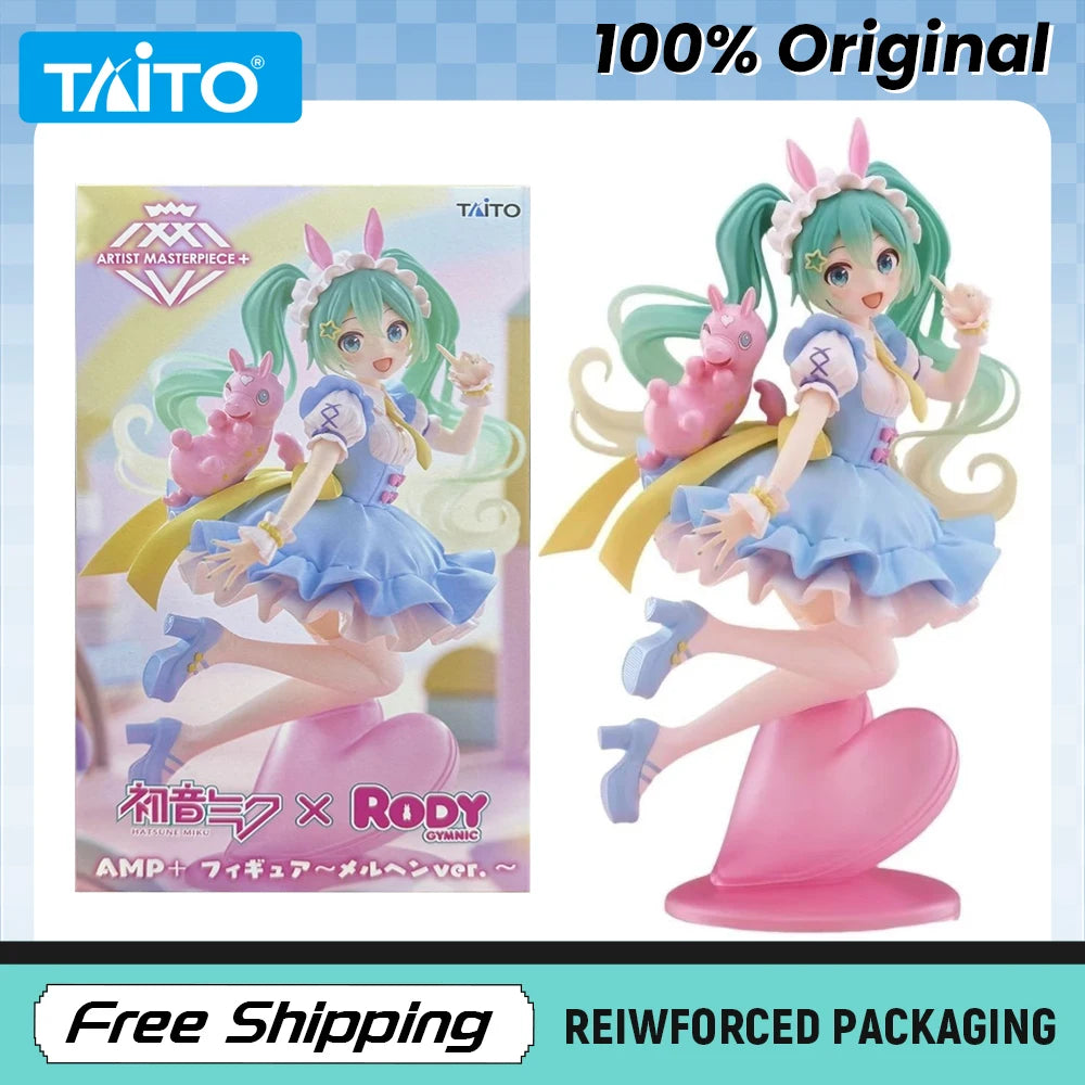 In Stock TAITO Artist Masterpiece+ Hatsune Miku x Rody Fairy Tale Anime Figure Model Original Toys Ornament Gifts Collecting
