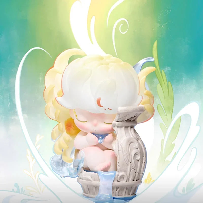 POP MART DIMOO Shapes in Nature Series Blind Box Toys Kawaii Anime Action Figure Surprise Mystery Box Dolls Girls Gift