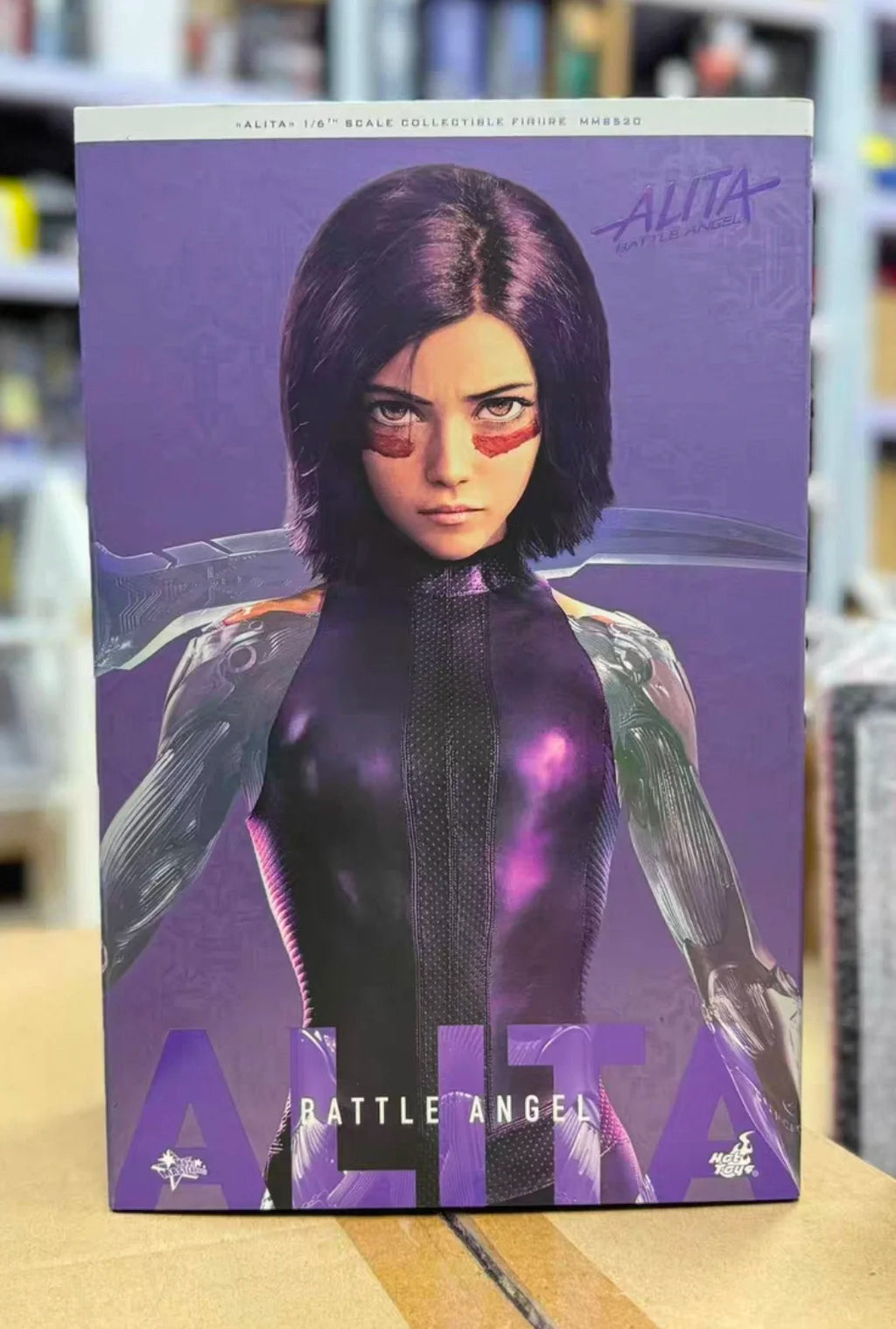 HT HOTTOYS-Anime Action Figure, Collection Toy Model, Hobbies Gift, Battle Angel, Alita, Gunmen, 1/6, MMS520, in Stock