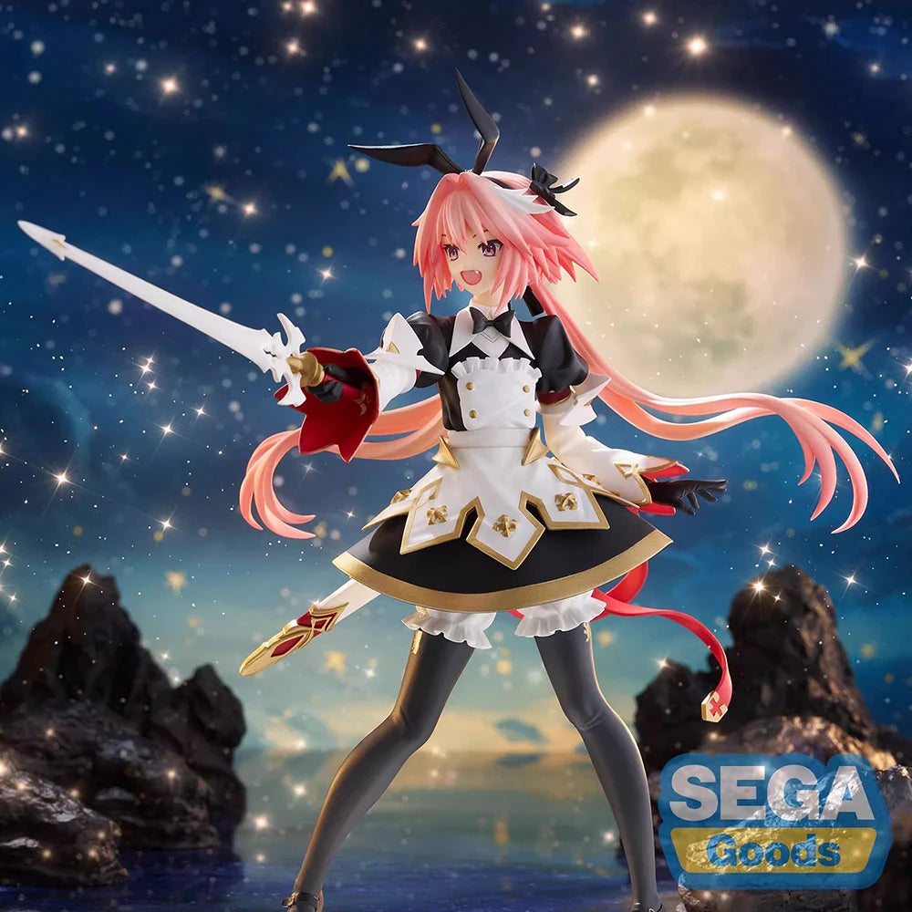 In Stock SEGA FiGURiZM Astolfo (Fate/Grand Order) Excellent 21cm Anime Model Figure Ornament Toys