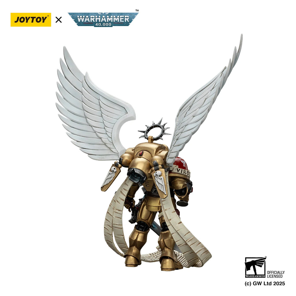 JOYTOY Warhammer40K 1/18 Action Figure Blood Angels The Sanguinor with Encarmine Broadsword figures Toys