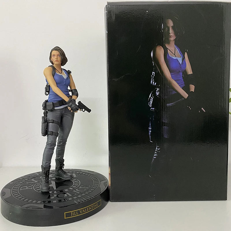 Biohazard JILL VALENTINE Leon Scott Kennedy Ada Wong Anime Figure Evil Game Model Toy Collection Birthday Gifts