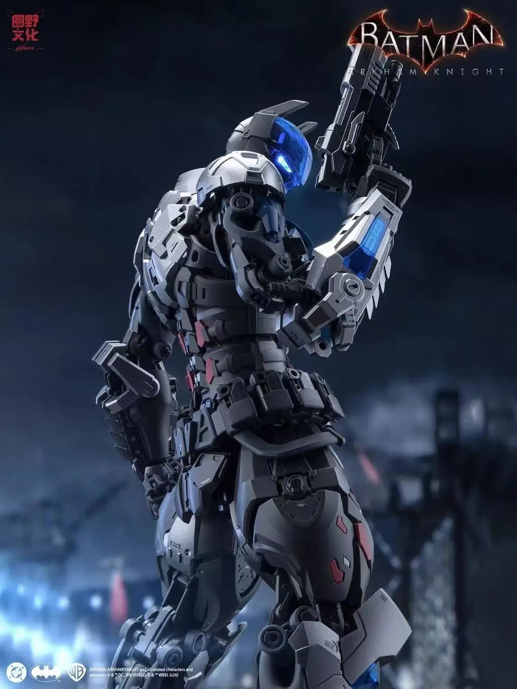 In Stock HEMOXIAN Arkham Knight Assembly Model YuanYe Over Zero Batman Action Figures 1/10 Plastic Model Gifts Toys