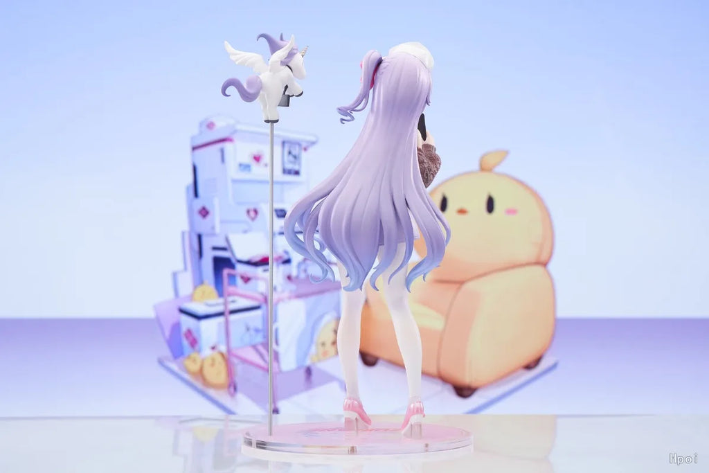In Stock Azur Lan Unicorn Angel's Care Time Original Genuine PVC 20cm Action Anime Figure Model Toys Figure