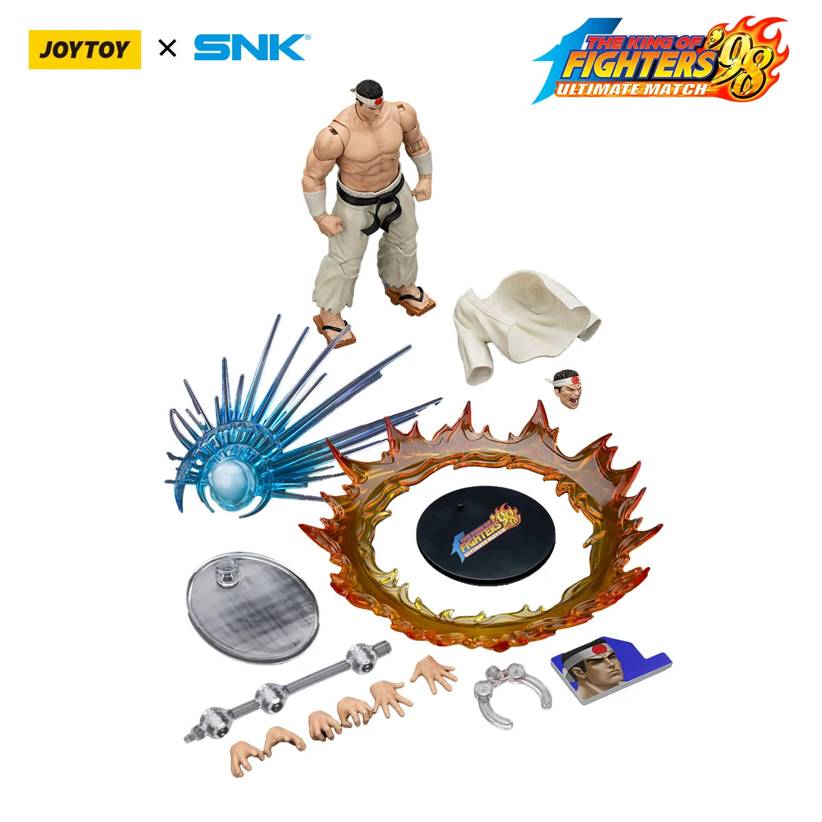 JOYTOY SNK 1/18 Action Figure KOF 98UM Hero Team Kyo Kusanagi Goro Daimon Benimaru Nikaido figures Toys Model