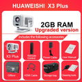 HUAWEISHI 4K-Projektor Android Native Portable 1080P Autofokus 600ANSI Video Heimkino Outdoor HD-LED-Projektor