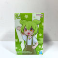 Original BANDAI Tohoku Zunko Project Zundamon Sakamoto Ahiru ver Action Figure Toys PVC Model Kwaii Q Ver. Doll Genuine