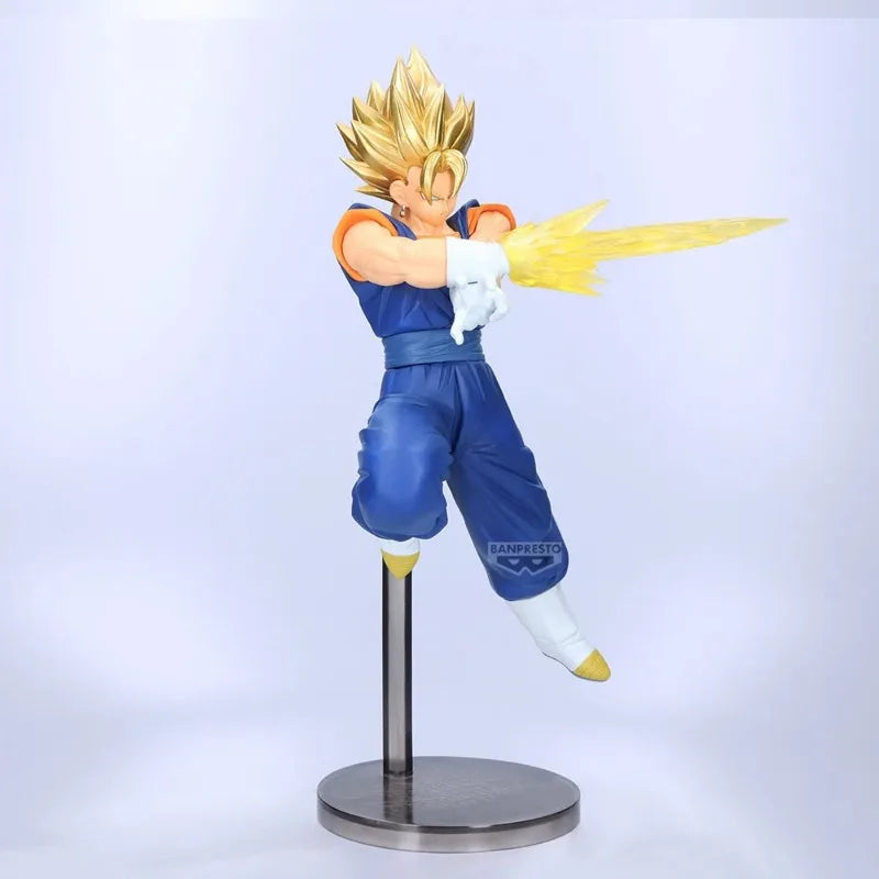 Bandai Original Banpresto Anime Dragon Ball Z Dokkan Battle Gogeta SSJ Vegito SSJ PVC Action Figure Model Collectible Toys