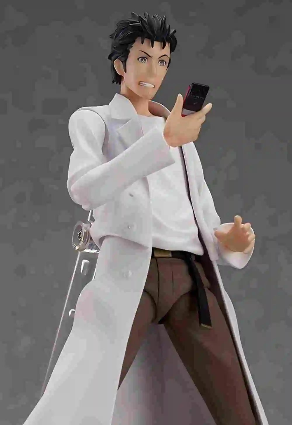 Original Brand New Max Factory Figma 196 Steins Gate Okabe Rintarou Hououin Kyouma Articulated Figure Model Collectible Gift