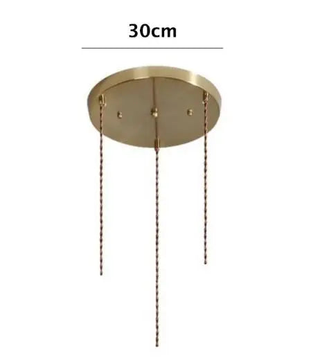 IWHD Big Glass Pendant Lights Fixtures Bedroom Dinning Living Room