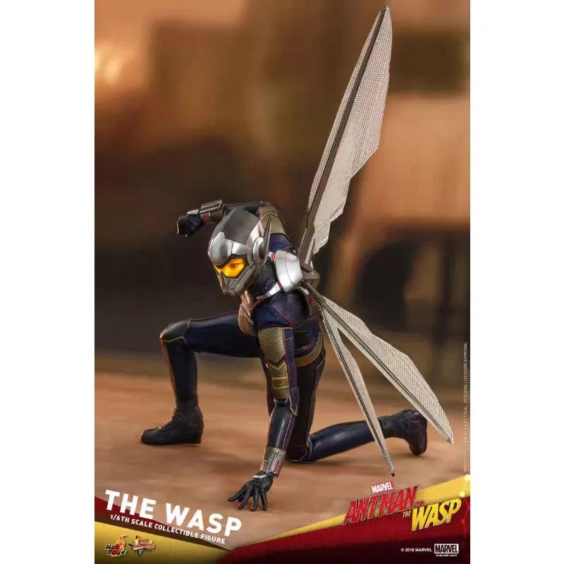 Original Hot Toys Marvel Female Soldier Marvel Superheroes Movie Characters MMS498 Ant Man 2 The Wasp Anime Figure Toys Models