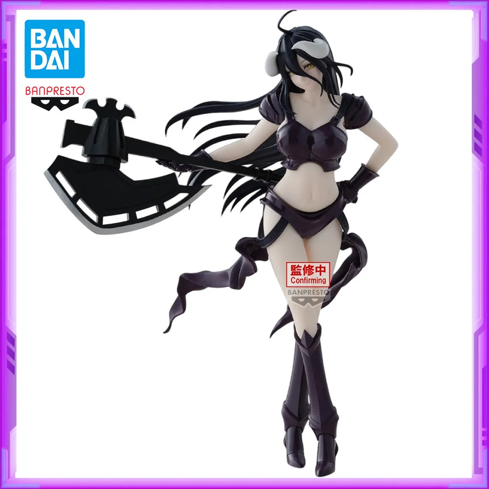 In Stock Original BANPRESTO Overlord Albedo Relax time PVC Anime Figures Action Figure Model Toys Gift