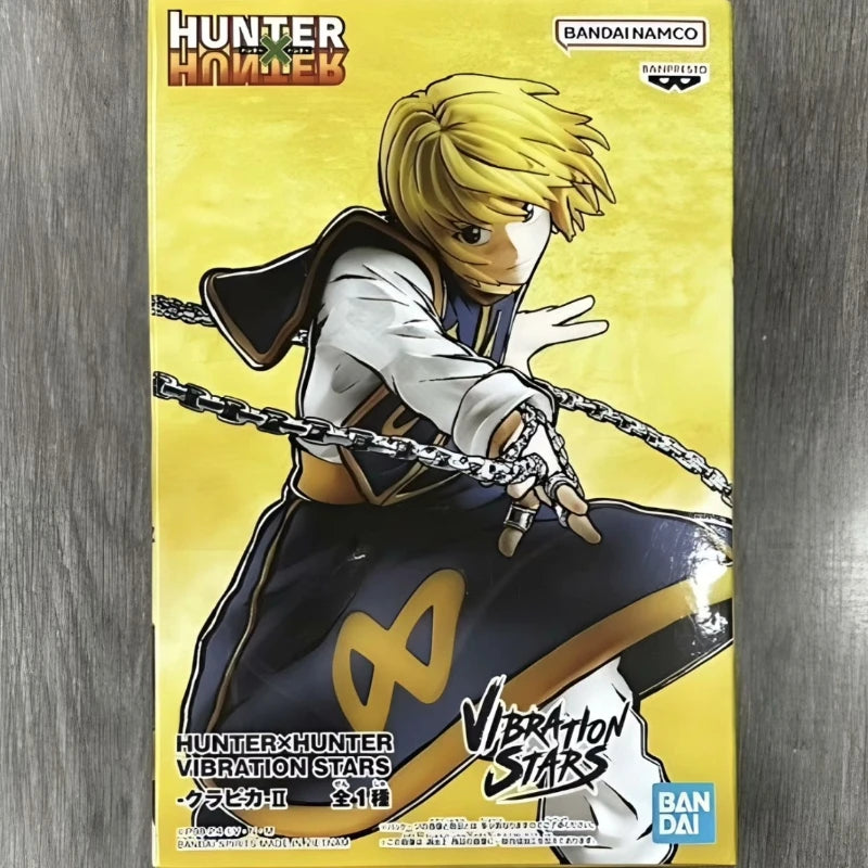 Original BANDAI Banpresto HUNTER HUNTER VIBRATION STARS Kurapika Anime Figures Action In Stock  Model Collect Toys Gifts WY