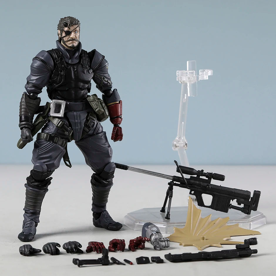 Revoltech Phantom Pain Venom Snake Collection екшън фигурка PVC модел играчка кукла фигурки подарък