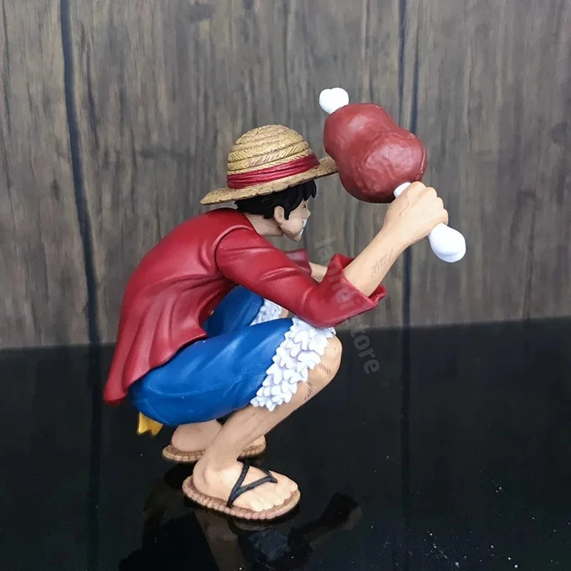 15cm One Piece Anime Figures Straw Hat Monkey D Luffy Action Figure Model Pvc Statue Doll Statue Model Collection Toys Gift