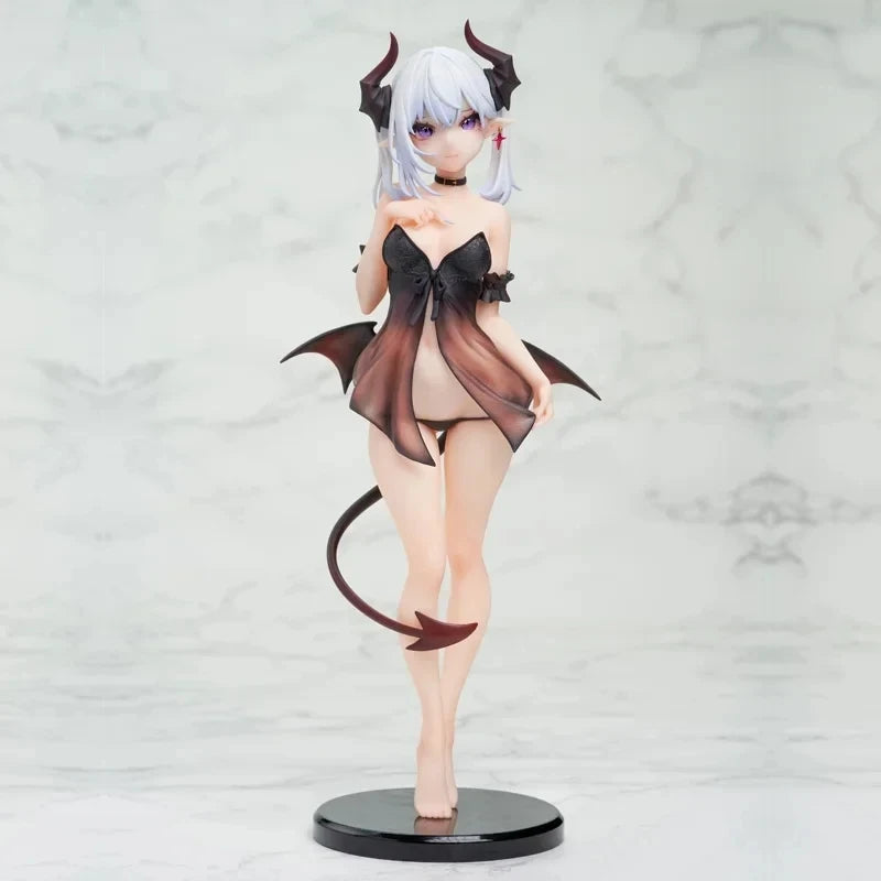 28 см NSFW Insight Little Demon Lilith Nude Girl Tsuishi Eye ver PVC аниме екшън фигурка играчки колекция за възрастни хентай модел