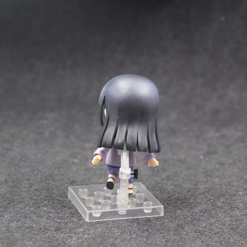 10CM Anime Naruto Hyuga Hinata kawaii Q Version kawaii Joint replaceable Action Figures PVC Model Desk Decor Toy Gifts boxed