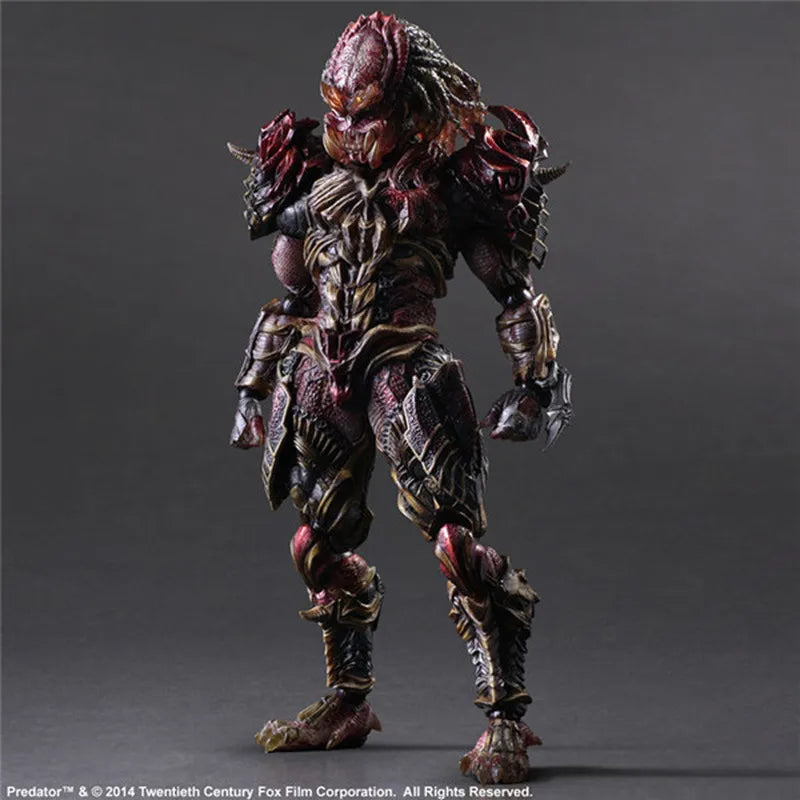 27cm New Spot Pa Changed Iron Warrior Variant Predator Doll Hand-Made Model High-Quality Statue Collection Ornaments Toy Gift