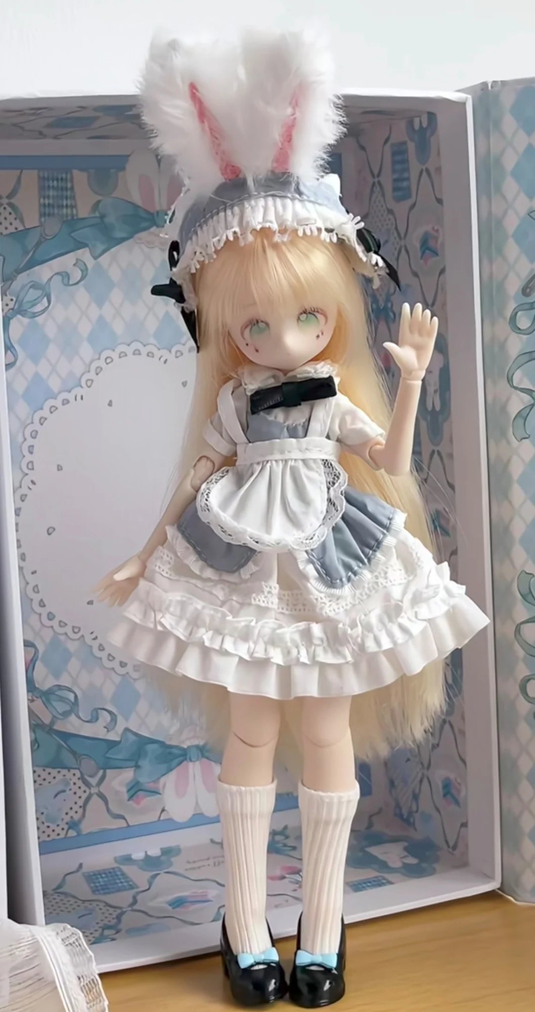 New 1/8 Mjd Joint Mobile Doll Original Momotale Girl Body Series Trendy Play Handmade Ornament Surprise Gift For Girls Toys Doll