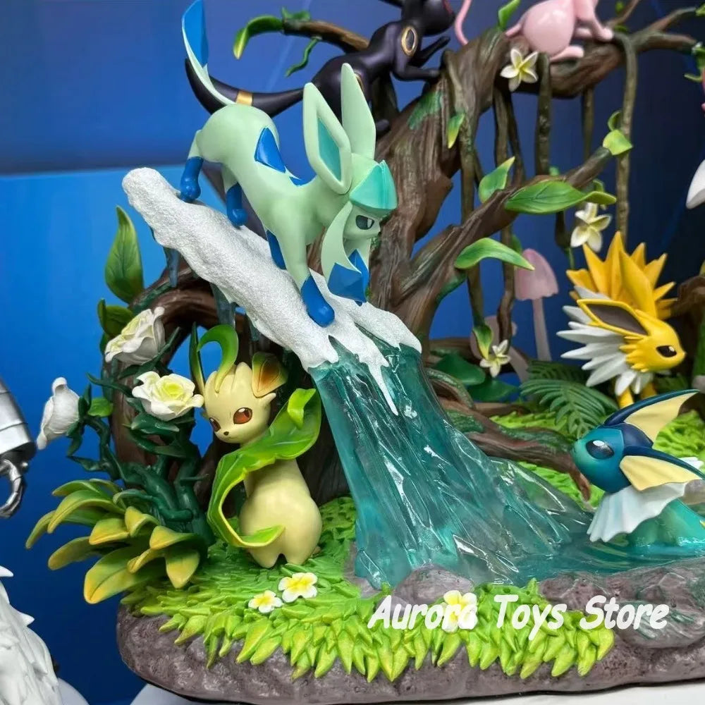 27 cm/10,63 in Anime Pokemon Figur Eeveelution Action Figur PVC Modell Statue Sammlung Desktop Dekoration Spielzeug Geschenke