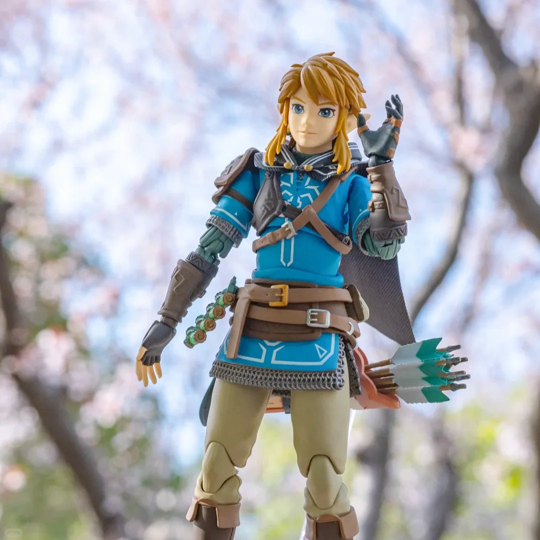 Domestic The Legend Of Zelda Figma Tears Of The Kingdom Dx Anime Action Collection Figures Ko Model Toys Kit Pvc Anime
