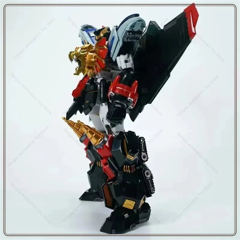 【In Stock】Transformed toys Boom Model GGG POSE GAOGAIGAR 01 Lion Fit METAL PVC  Action Figure Robot Model Toy