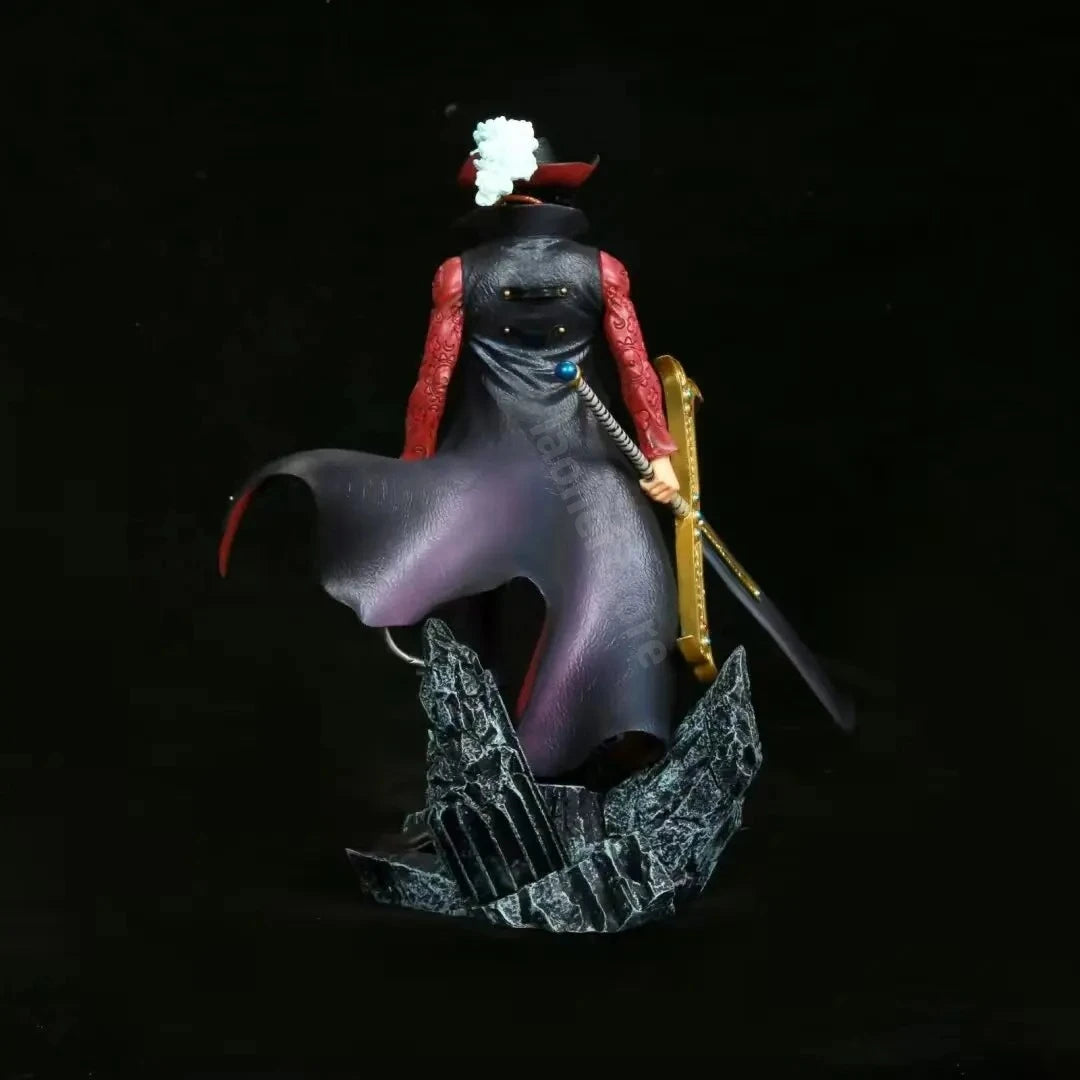 ONE PIECE Figuren Adlerauge Dracule Mihawk Anime Figur Top War PVC Modell Statue Puppensammlung Ornamente Spielzeug Geschenk