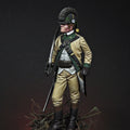 Resin Model figure, 1/24, Trooper Partisan Lee’s Legion, 1782, GK, Historical themes, Unassembled and unpainted kit