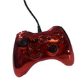 Xbox 360 Wired Game Controller with Sleek Electroplated Finish – USB Gaming Peripheral, Compatible with Xbox 360 & PC