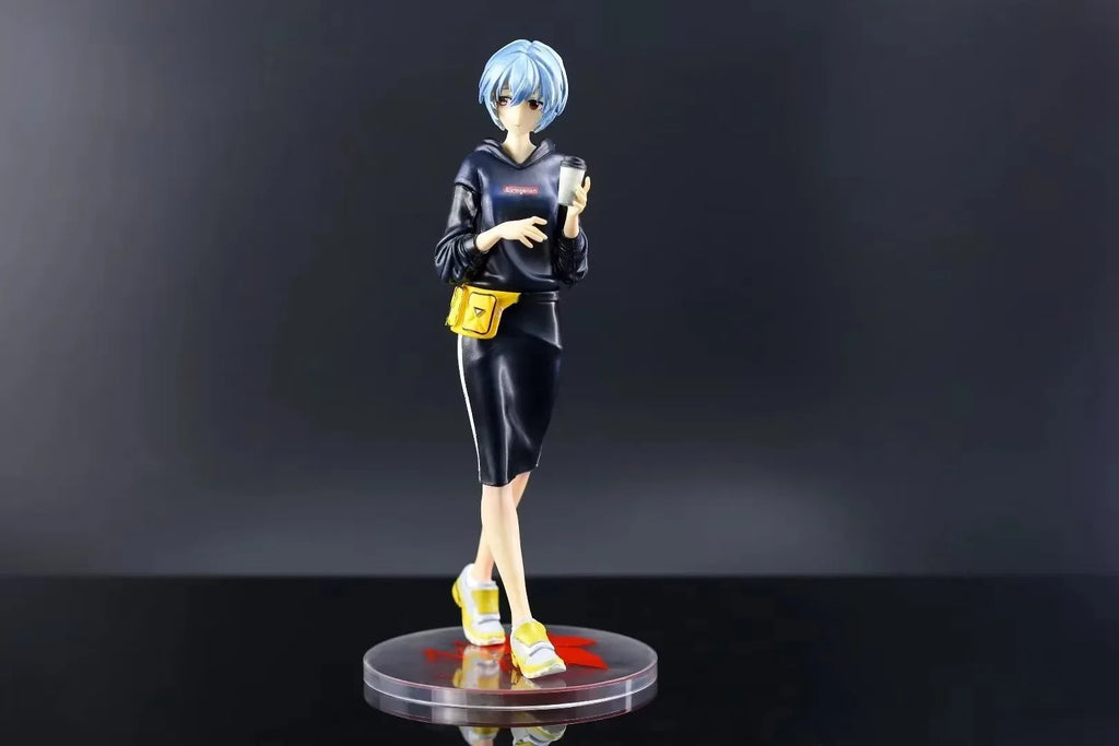 New Century Evangelion Anime Accessories Mech Asuka GK Handmade Pretty Girl Statue Trendy Play Gift High Quality