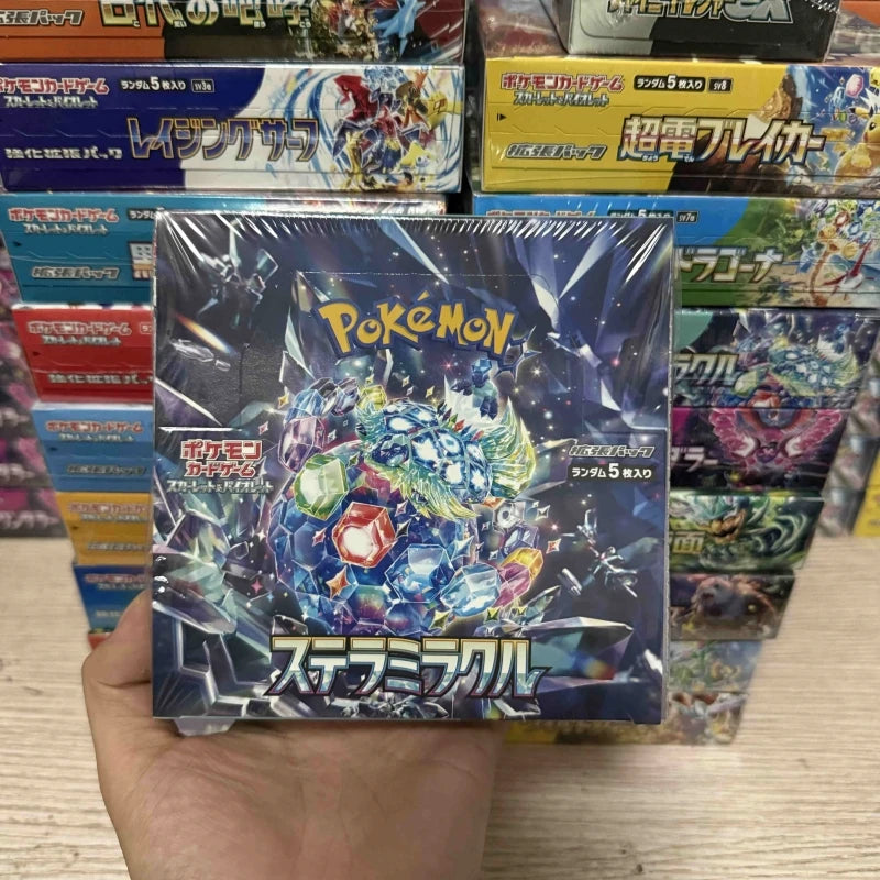 Hot Sale Original Card Ptcg Japanese Edition Sv1v Sv1a Sv2d Sv2p Sv2a 151 Sv3 Sv3a Bale Off Whole Box Transaction Card